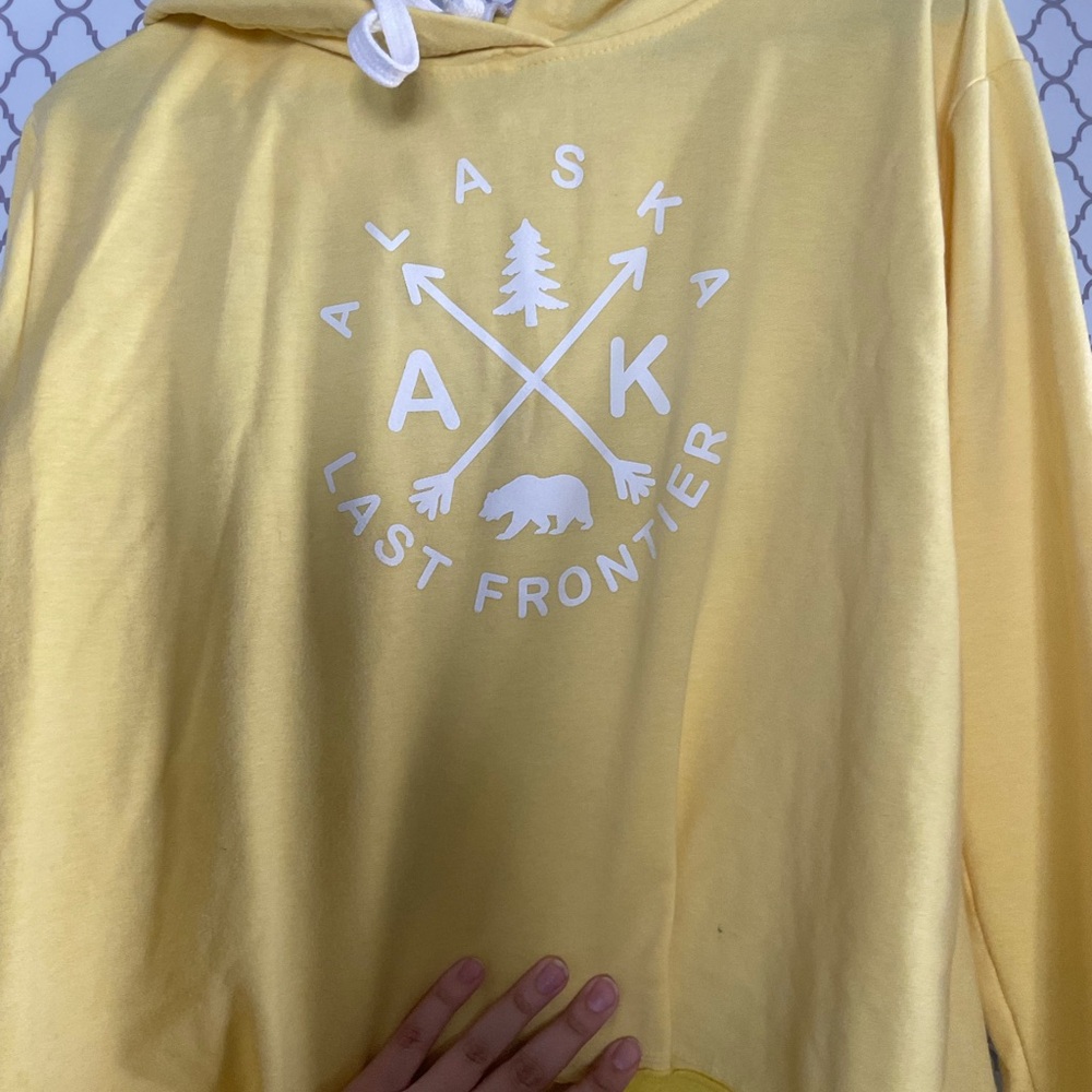 Yellow Alaska Hoodie